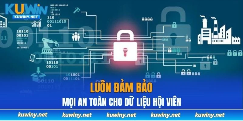 Luôn đảm bảo mọi an toàn cho dữ liệu hội viên